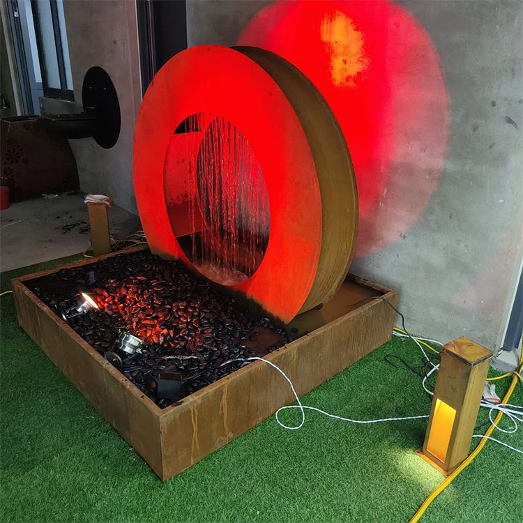 Corten Steel Water Features Corten Steel Water Features