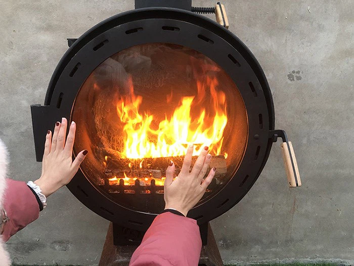 hanging fireplace hanging fireplace