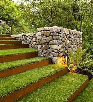 Metal Garden Edging Corten Steel Lawn Edge