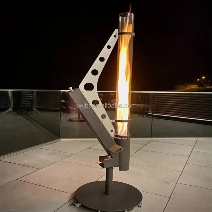 Rocket Pellet Burning Fire Pit