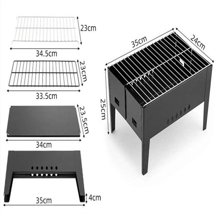 Mini Steel Grill BBQ