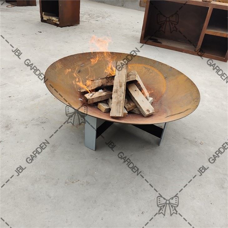 Rusty Fire Bowl