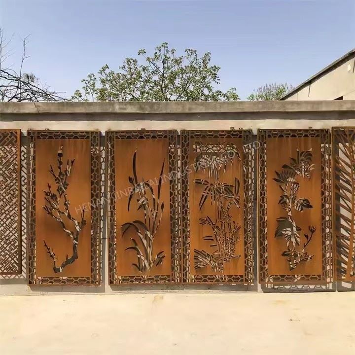 Colour Metal Fence Panels