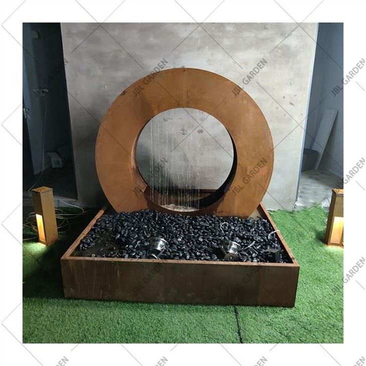 Fontanny ogrodowe Stal Corten