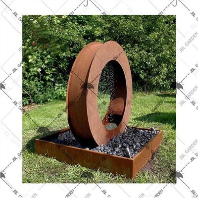 Corten Steel Water Bowl Wyjątkowy