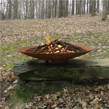 Metalowy ekran do paleniska