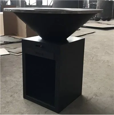 Palenisko ze stali nierdzewnej z grillem