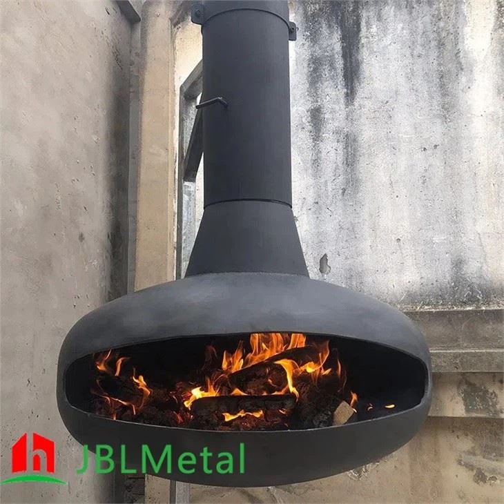 Suspended Log Burner