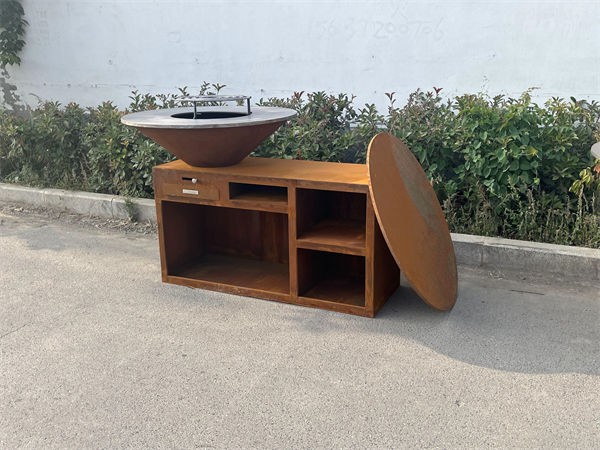 1330 Corten Steel Fire Pit best