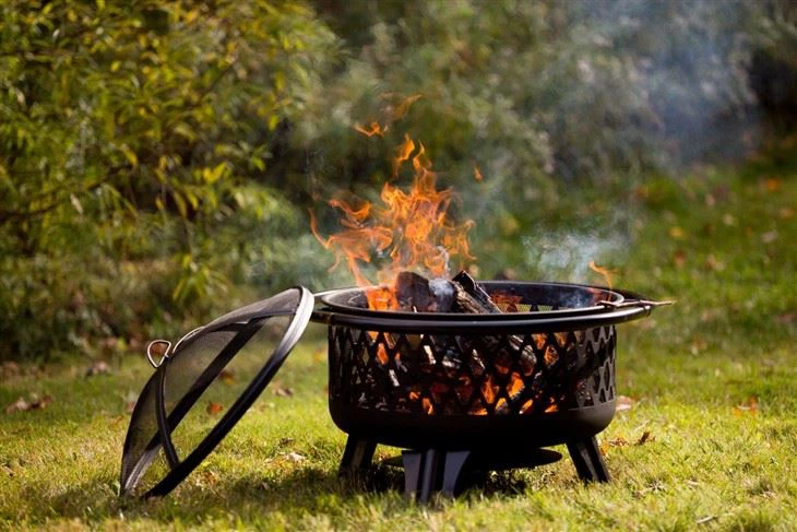 Convenient Steel Wood Fuel Firepit