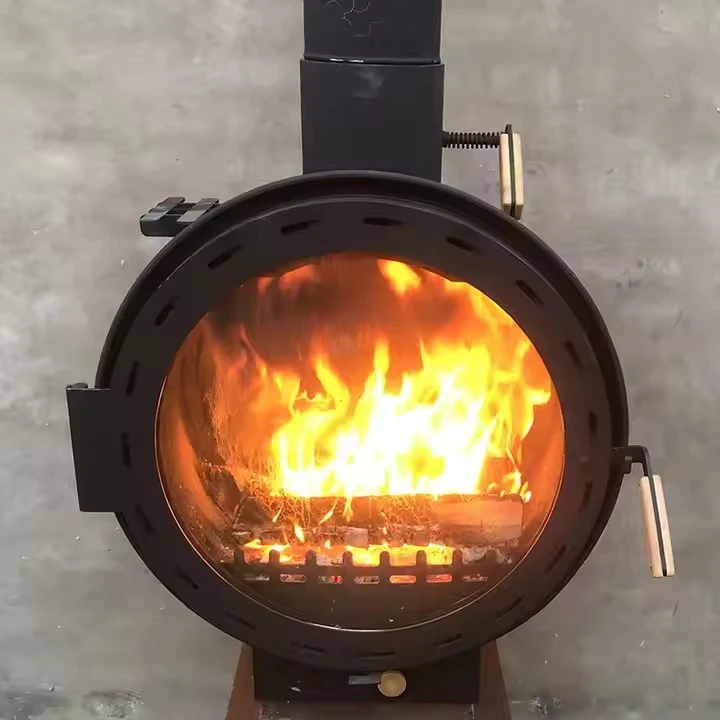 Decrative Black Hanging Fireplace