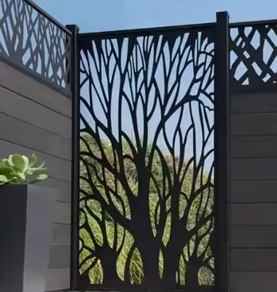 Ekran z grafiką ogrodową