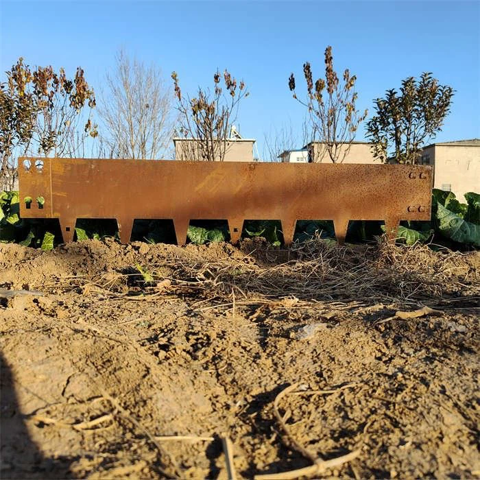 Lawn Edging Of Corten