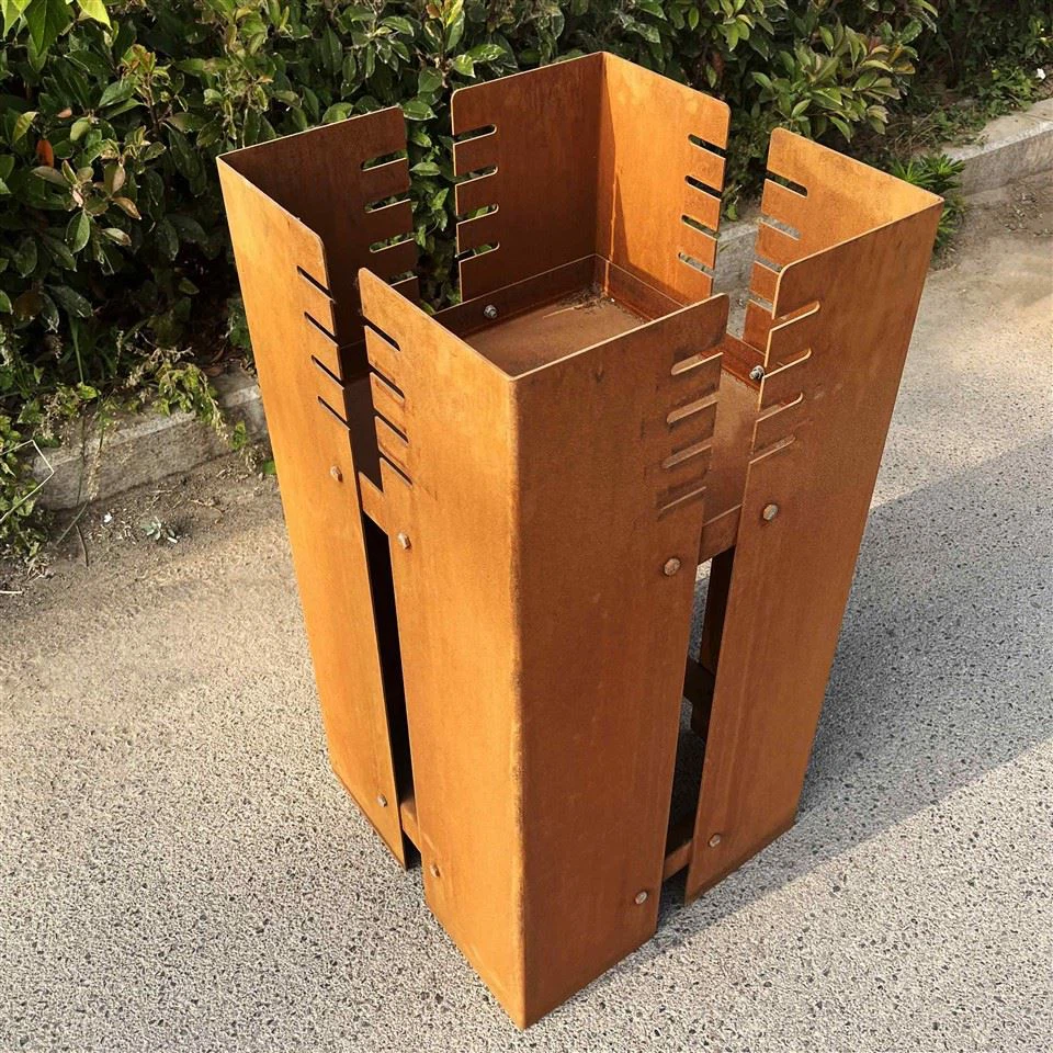 Wielofunkcyjne palenisko na świeżym powietrzu Corten BBQ Fire Pit