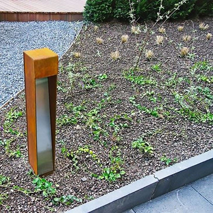 Rusty Steel Bollard Lighting manufacturers