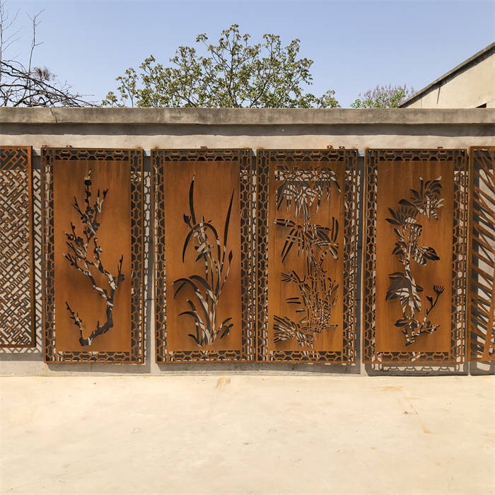Steel Garden Screen Panels factory